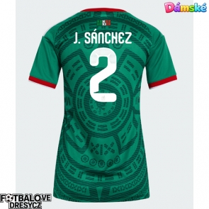 Mexiko Jorge Sanchez #2 Dámské Domácí Dres MS 2026 Krátký Rukáv